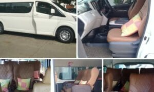Sewa Hiace Premio Luxury Tangerang, 05,08 & 10 Seat.
